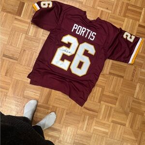 Clinton Portis signed Jersey Number 26